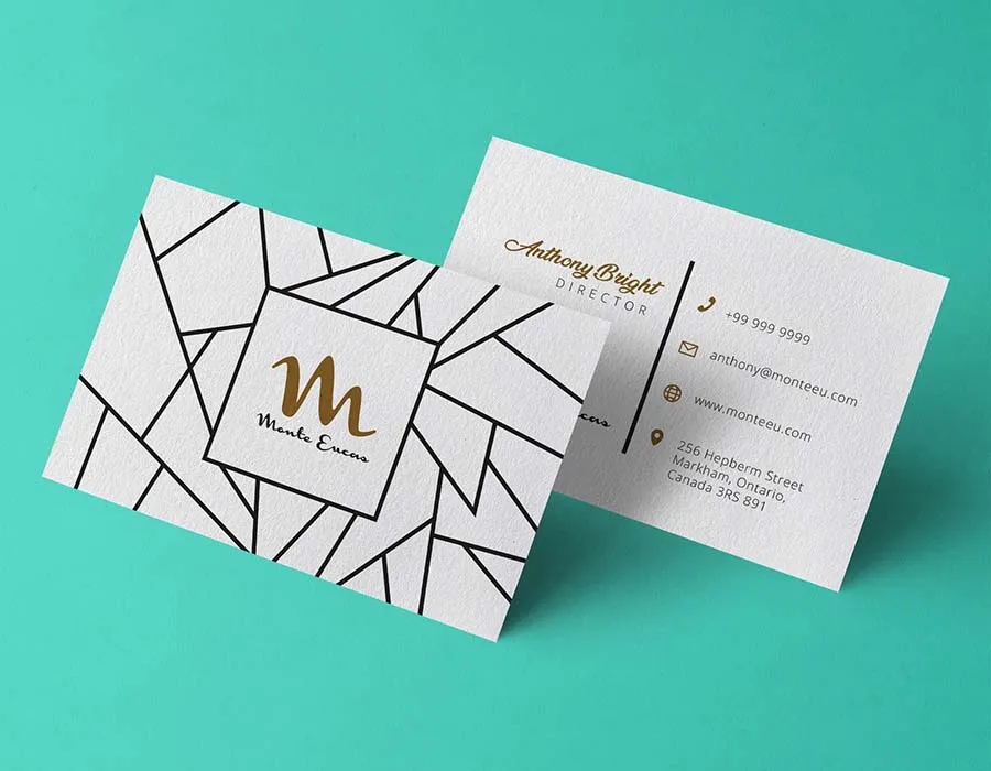 Spot UV Business Cards Dubai