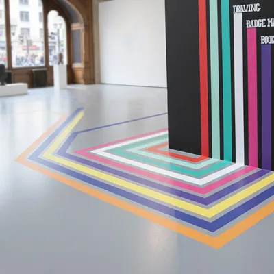 Floor Direction Sticker Dubai