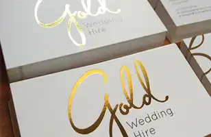 Gold & Silver Foil Dubai — Black Lion Sign
