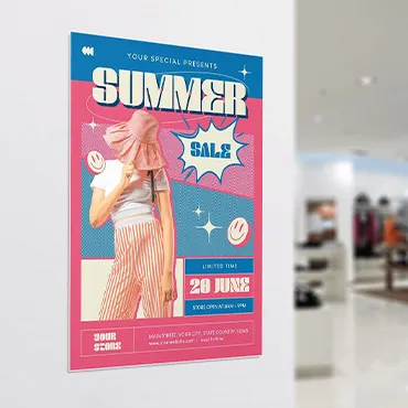 Mounted Poster Dubai